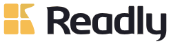 Logotyp för Readly