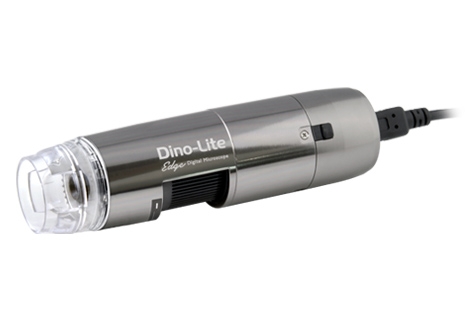 USB-mikroskop Dino-Lite Edge AF7515MZT, 10–220×, 5 MP, FLC, AMR, polarisator, USB2, förberett för WiFi