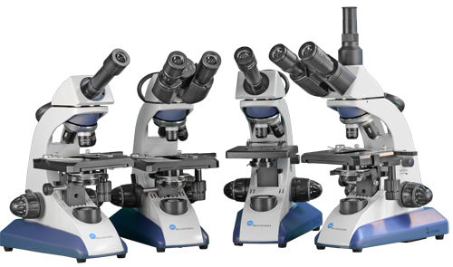 Mikroskop Edu-LED Flq Mono - elevmikroskop, 40, 100 och 400 - 4