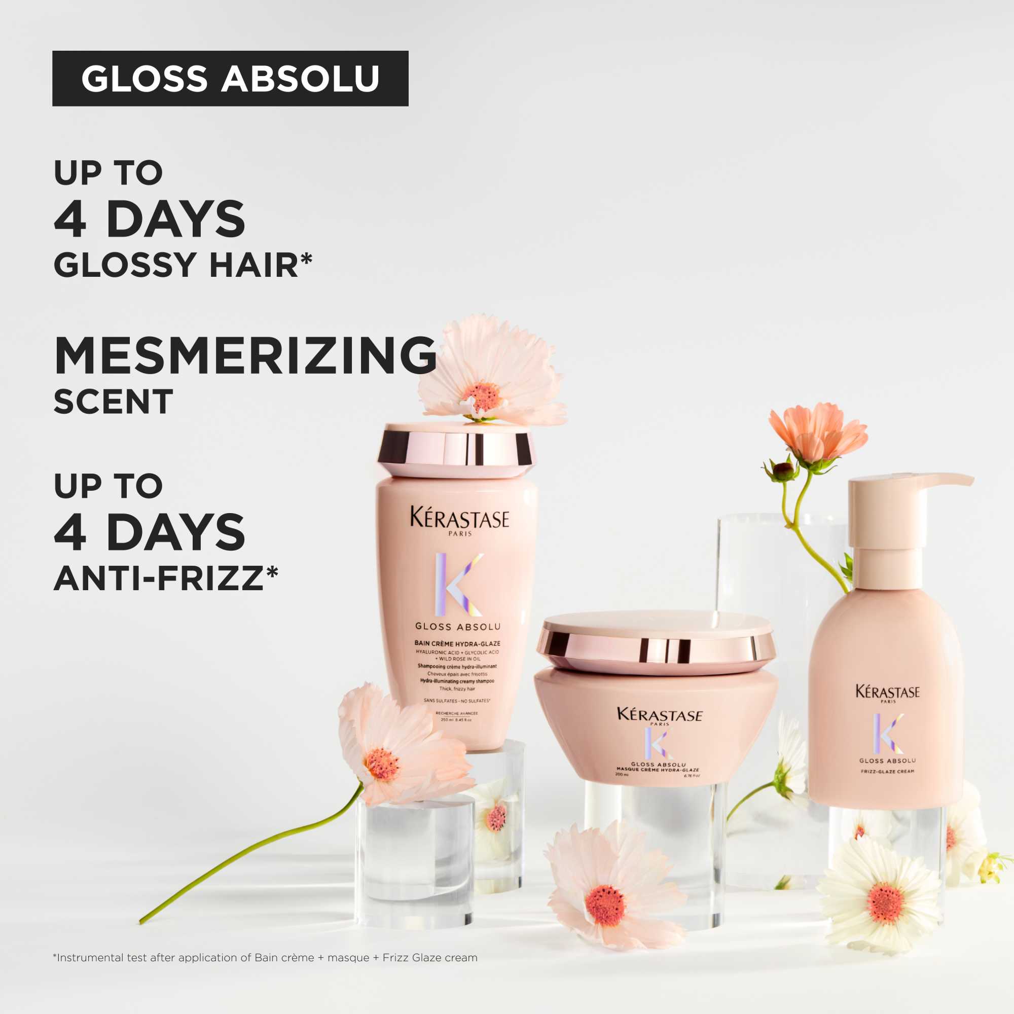 Kerastase Gloss Absolu Bain Creme Hydra Glaze Shampoo 250ml - 7