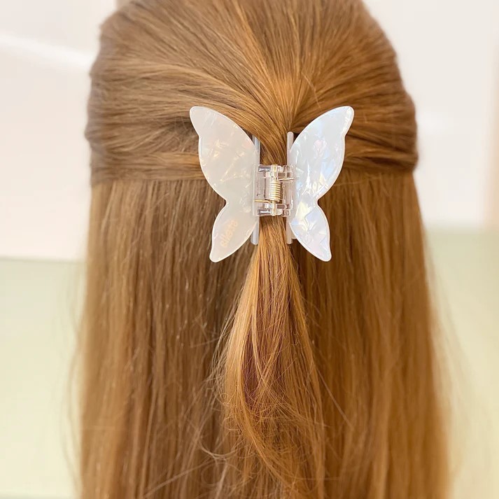 Stella Details Hårklämma Shimmering white - Alva - 2
