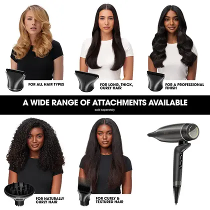 ghd Speed - Hair Dryer Titanium  Black - 8