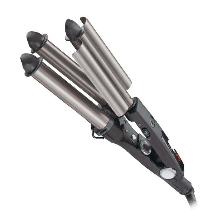 BabylissPro Locktång Triple Barrel Waver