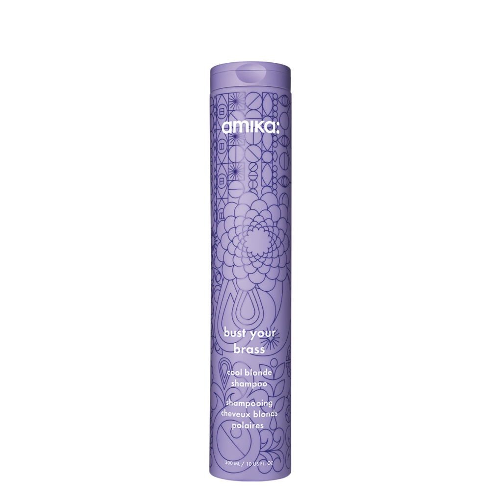 Amika Bust Your Brass Cool Blonde Repair Shampoo