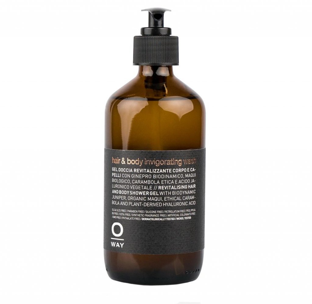 Oway Man Hair & Body Invigorating Wash 240ml