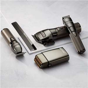 BabylissPro Double Foil Metal Shaver Gunsteel FXFS2GSE - 2