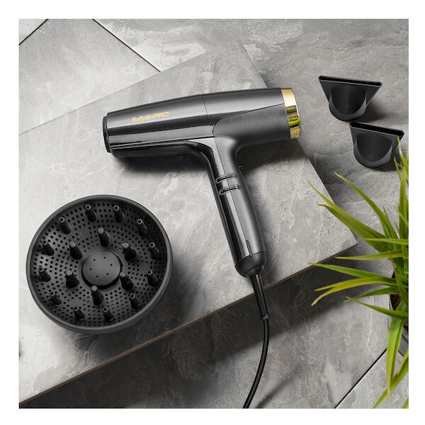 BabylissPro Falco Digital High Speed Dryer Gold - 5