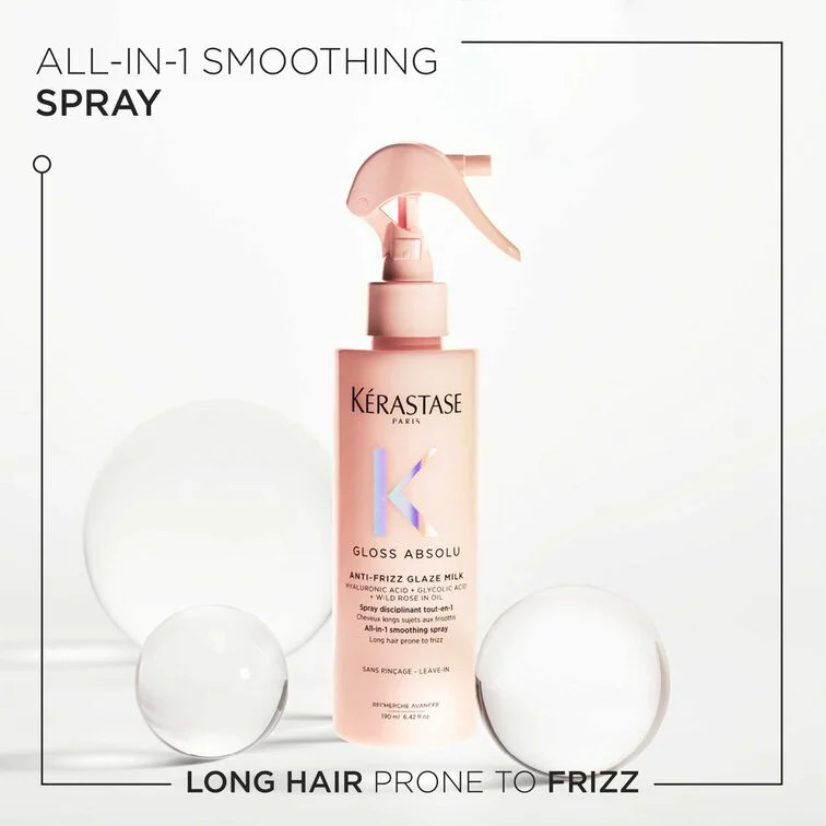 Kerastase Gloss Absolu Anti-Frizz  Glaze Milk Heat Protection 190ml - 2