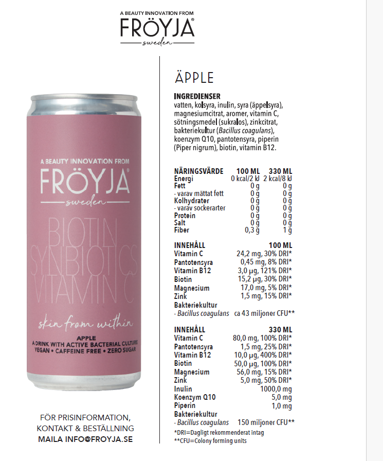 Fröyja Apple 330ml - 2