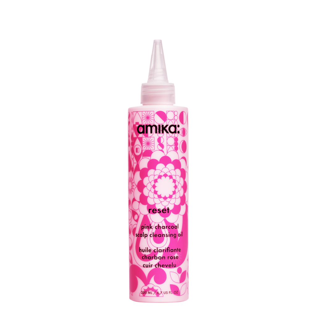 Amika Reset Pink Charcoal Scalp Cleansing Oil 200ml