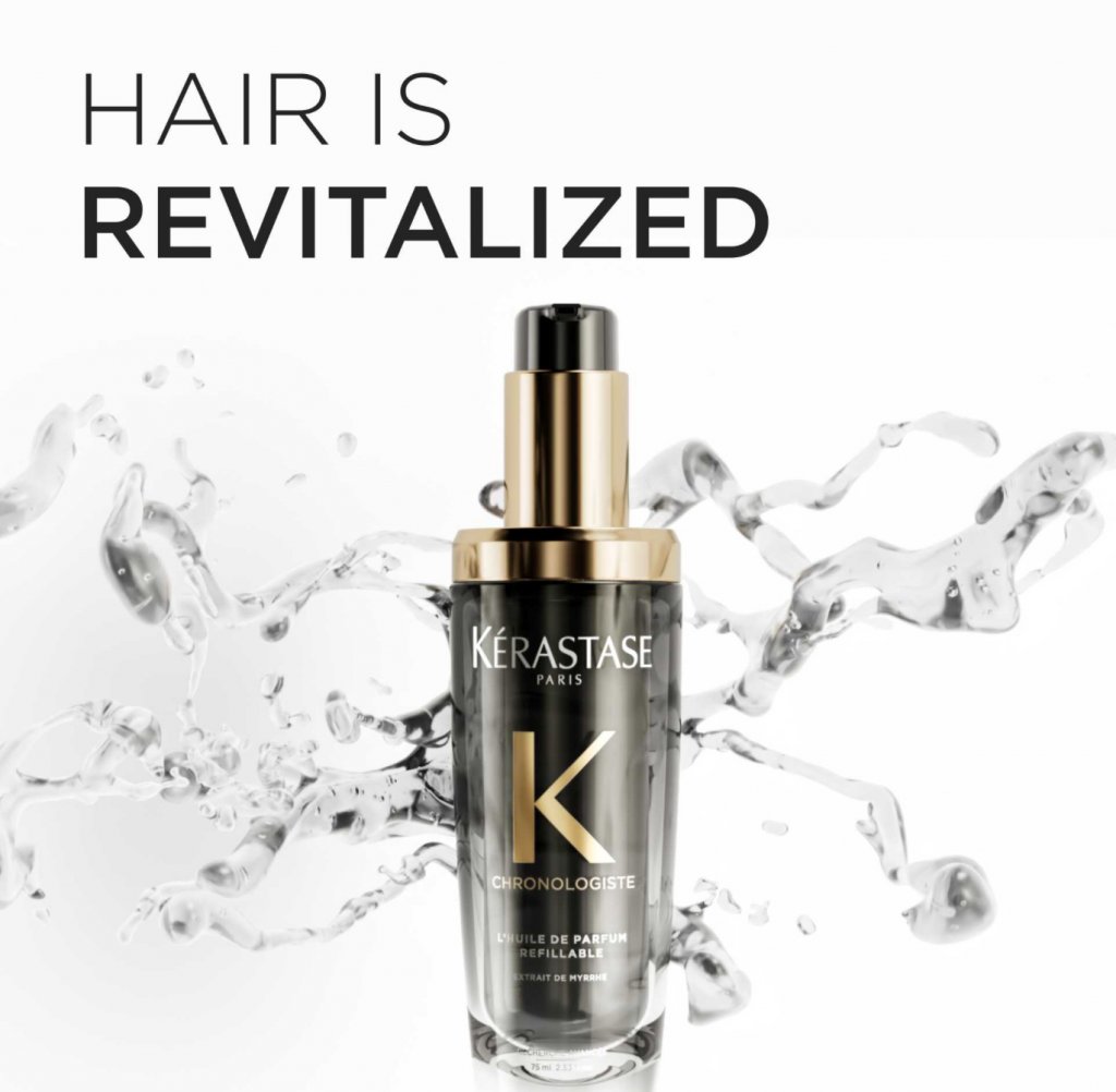 Kerastase Chronologiste Huile de Parfum Refillable - närande olja 100ml - 3