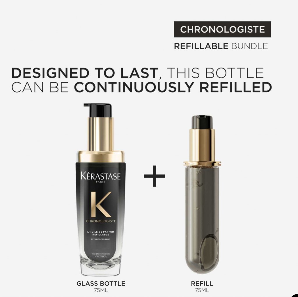 Kerastase Chronologiste Huile de Parfum Refillable - närande olja 100ml - 6