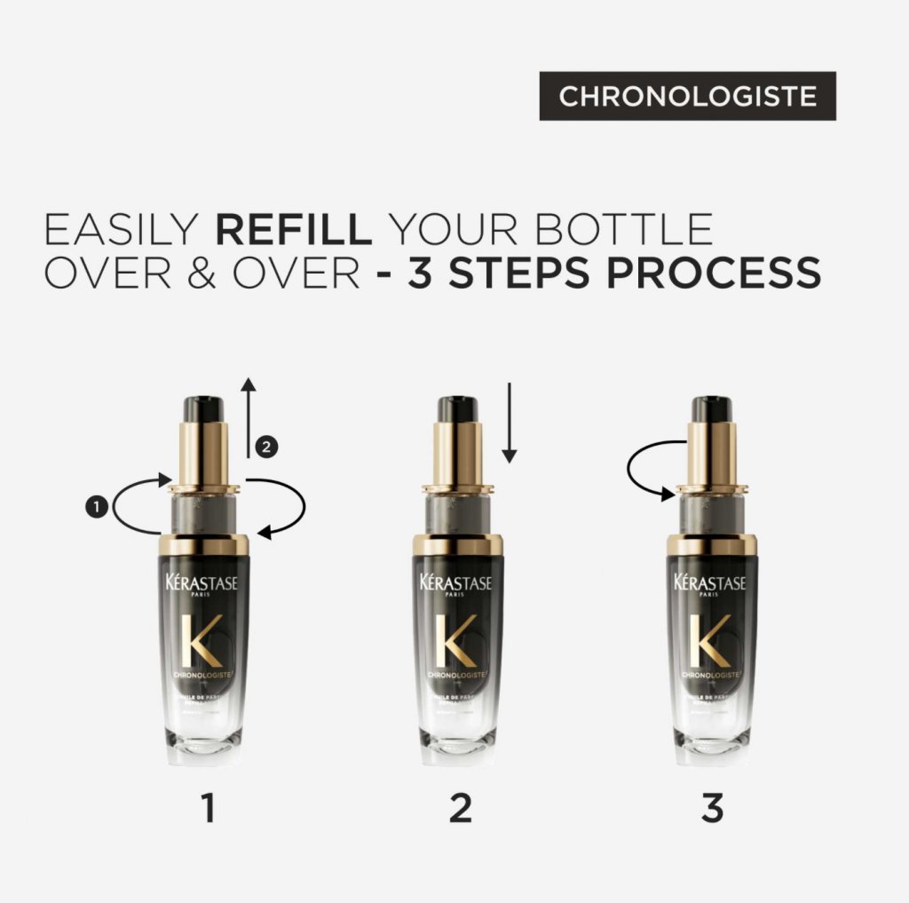 Kerastase Chronologiste Huile de Parfum Refillable - närande olja 100ml - 2