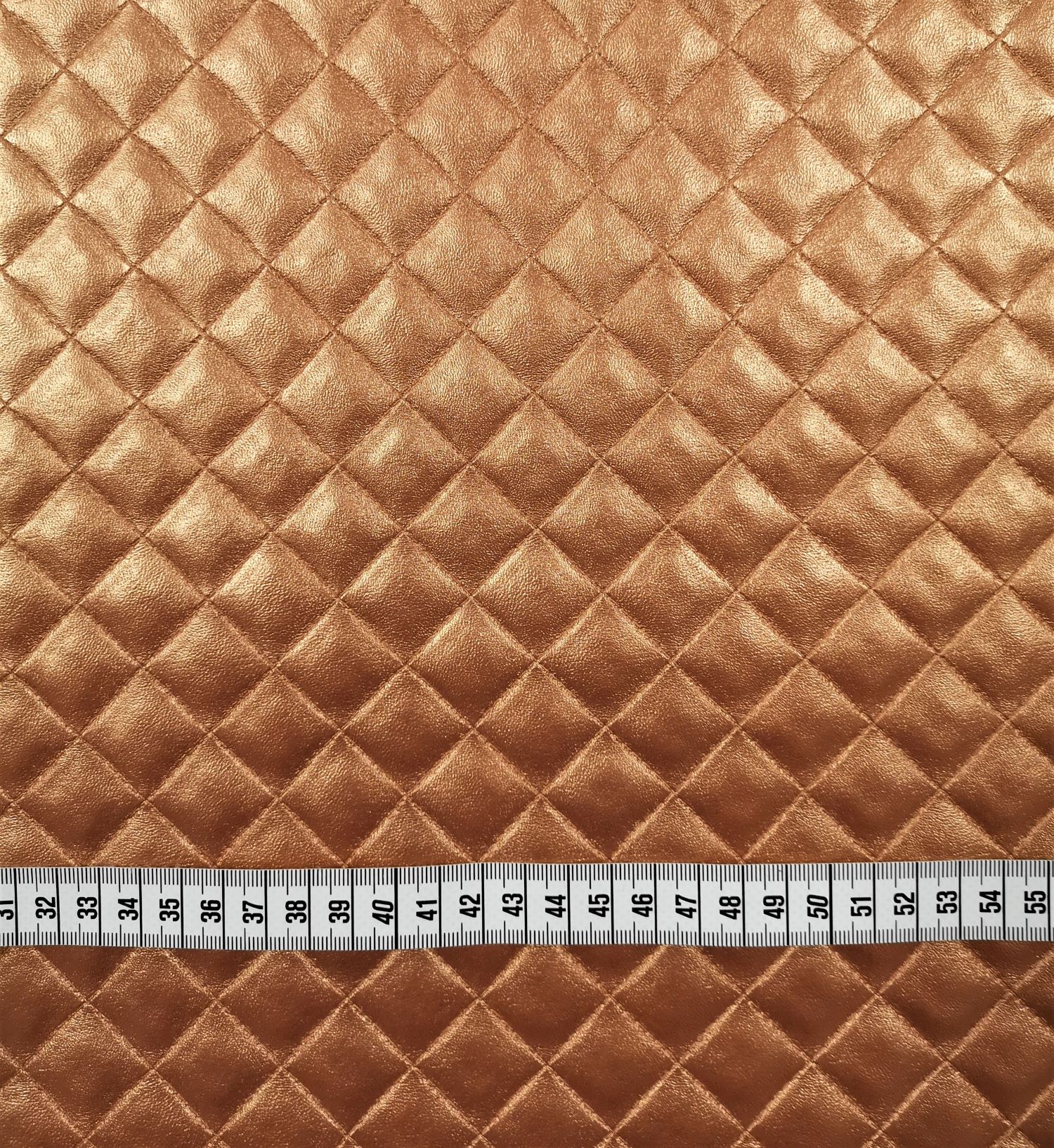 Vinyl, quiltad - Alma koppar - 2