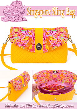 Singapore Sling Bag - Pappersmönster