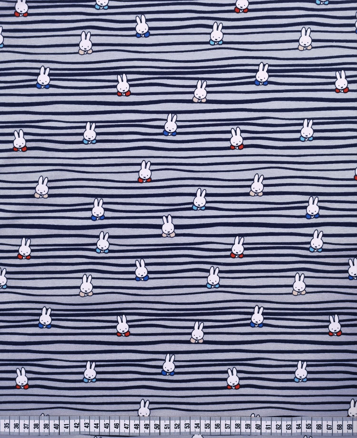 Miffy stripes - bomullsjersey