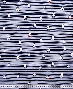 Miffy stripes - bomullsjersey