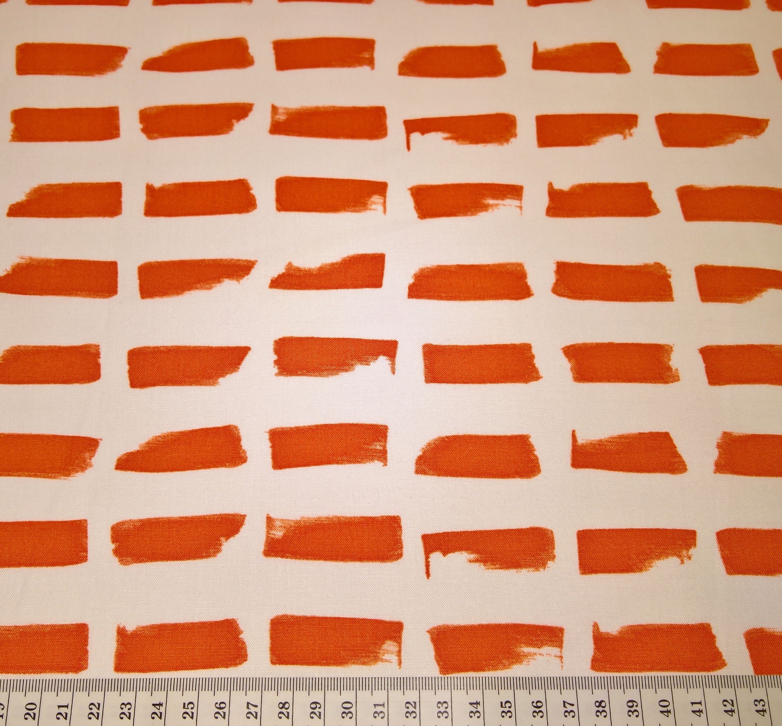 Penseldrag - orange