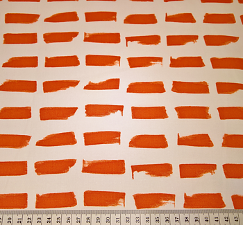 Penseldrag - orange