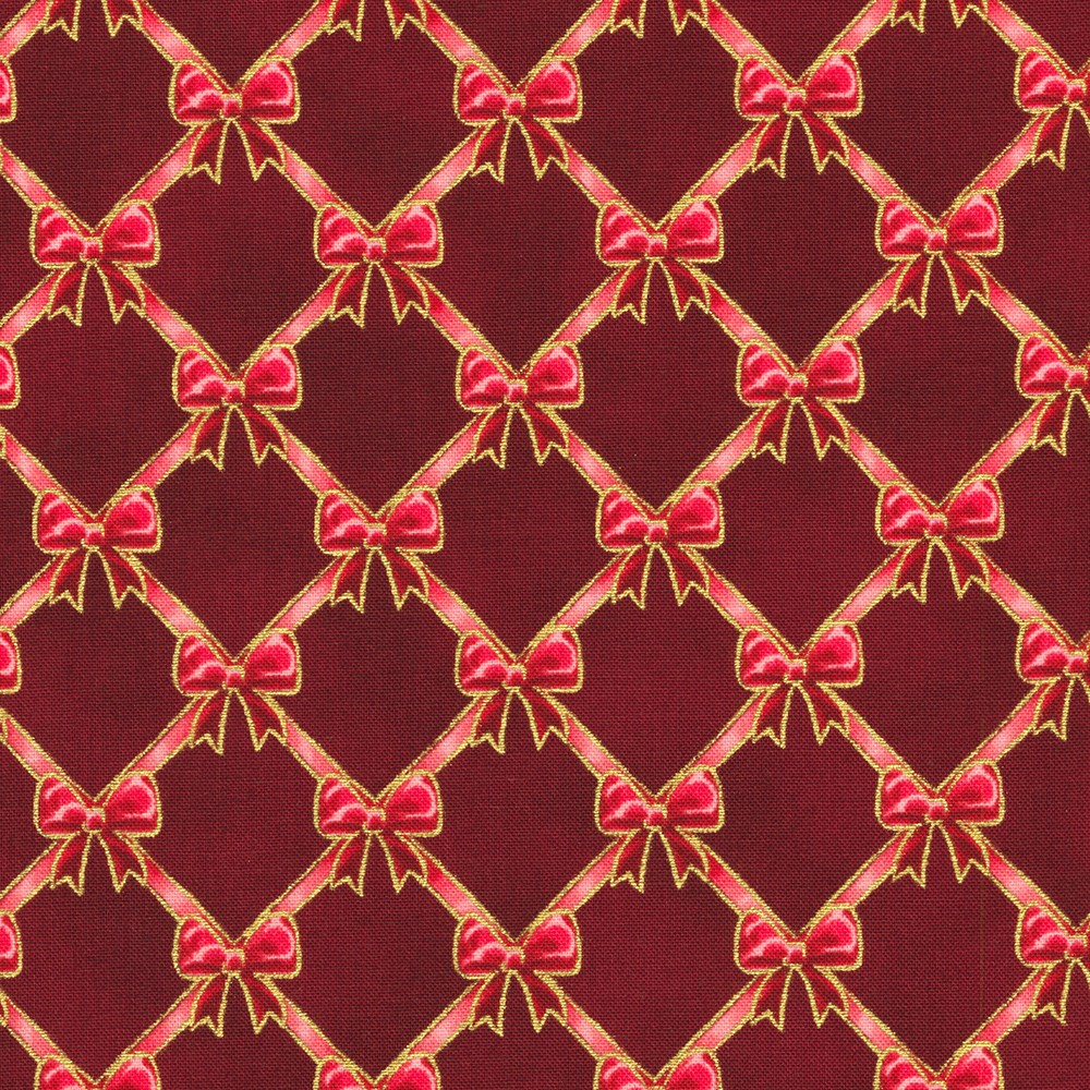 Holiday Flourish - Rosetter på rött