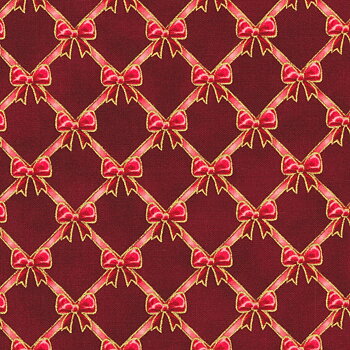 Holiday Flourish - Rosetter på rött