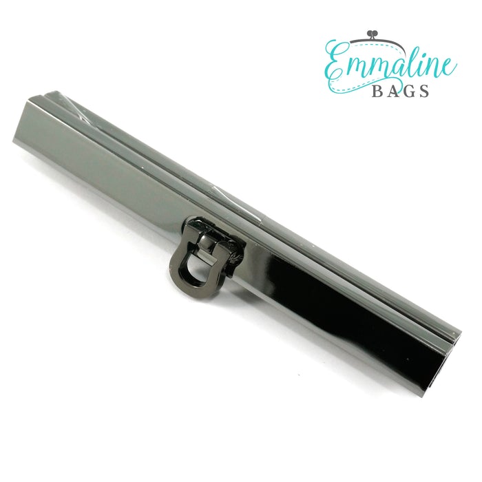 WALLET CLOSURE - 4 1/2" WIDE - Gunmetal
