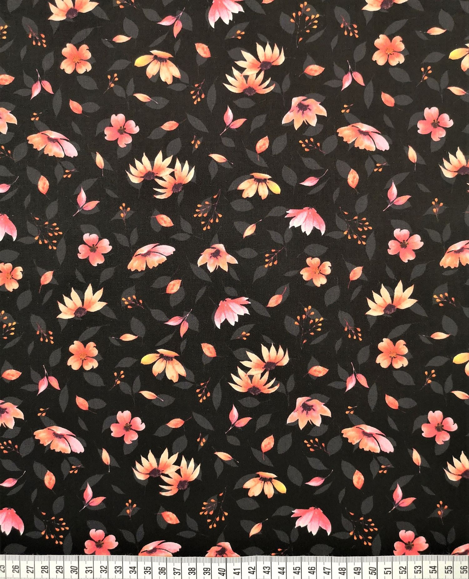 Botanical Gardens - Black Floral Toss