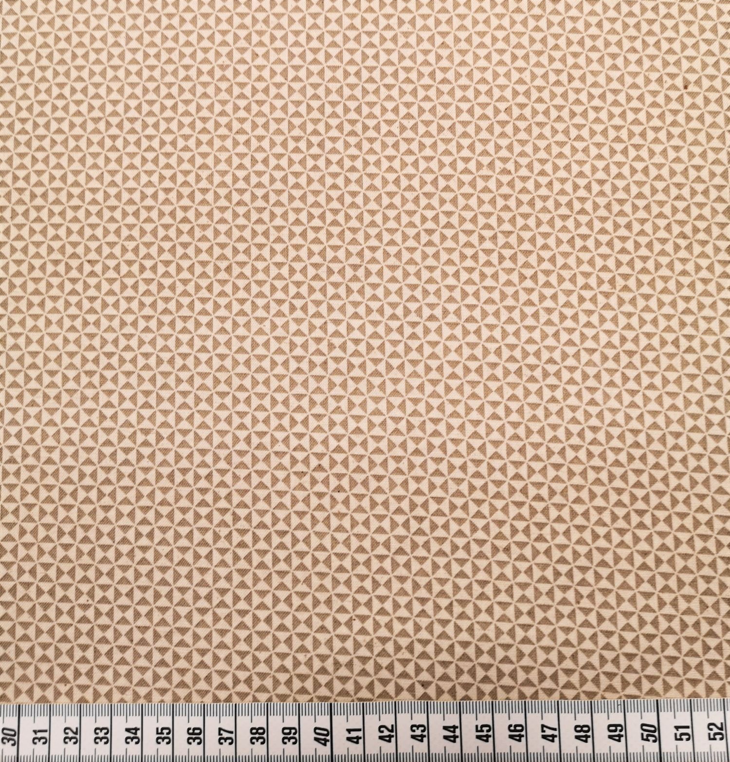 Cotton Forest - beige rutor