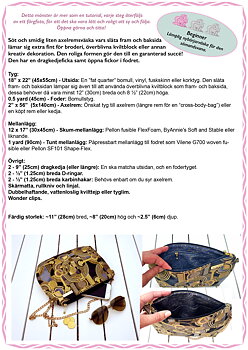 Beijing Bag - Pappersmönster