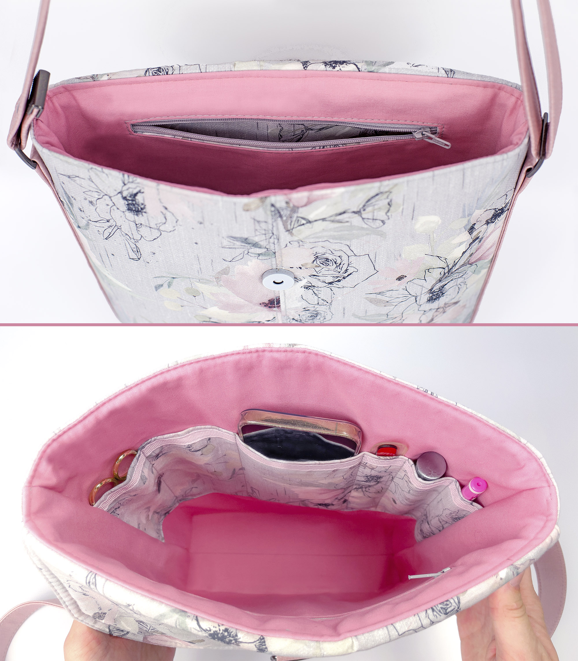 Sofia Sling Bag - Pappersmönster - 5