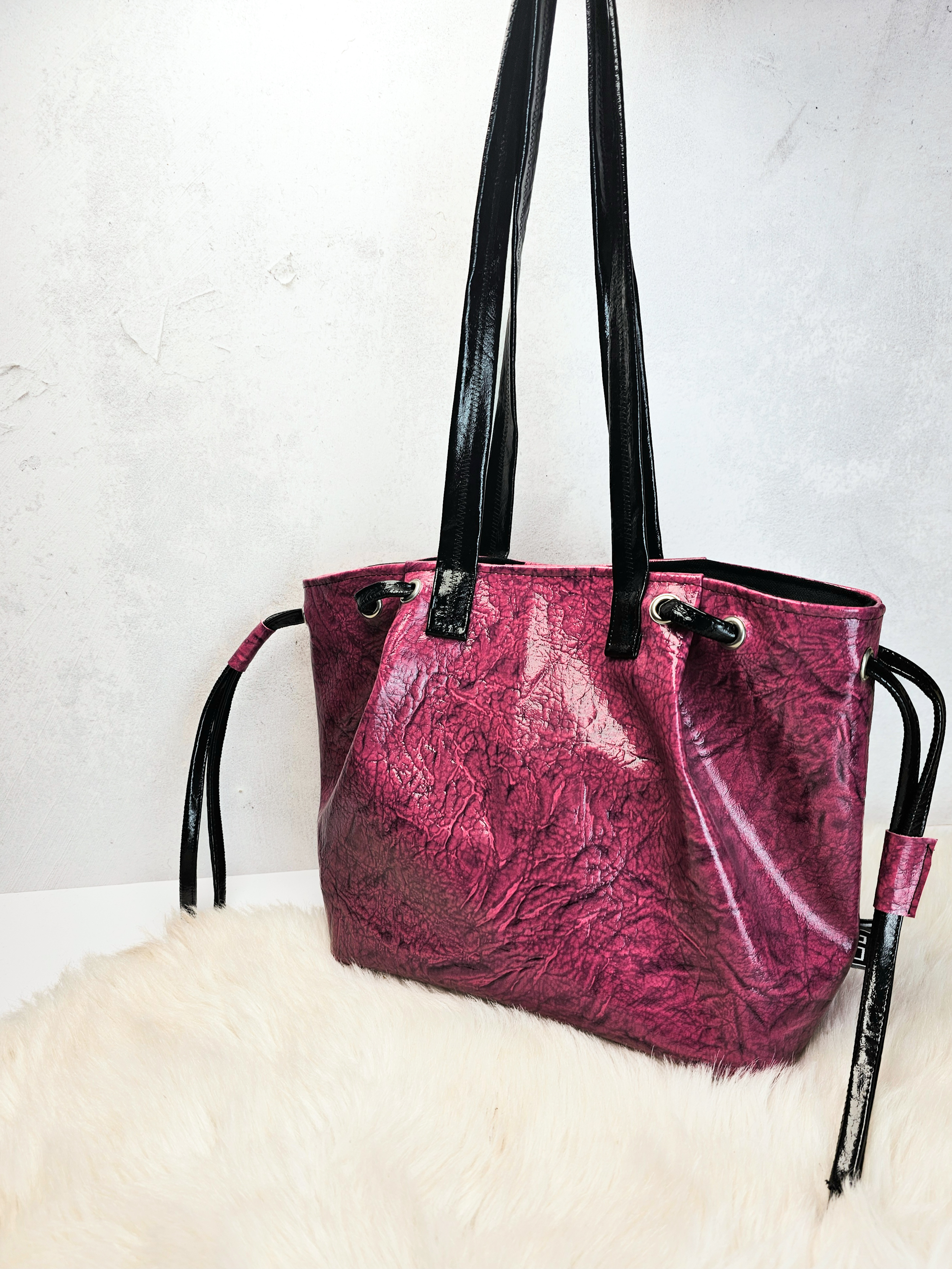 Jupiter - fuskskinn/vinyl - cerise - 5