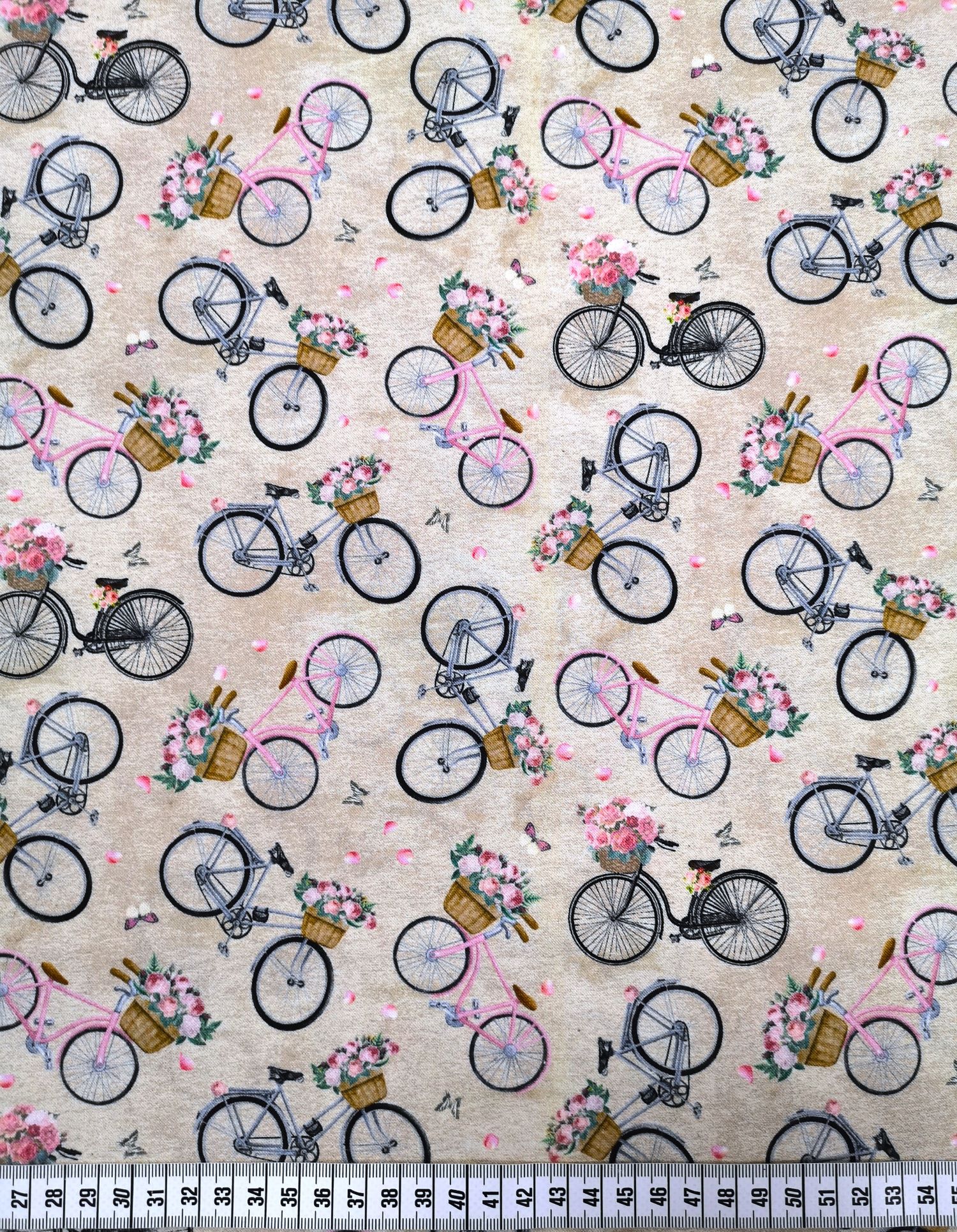 French Floral Bike
