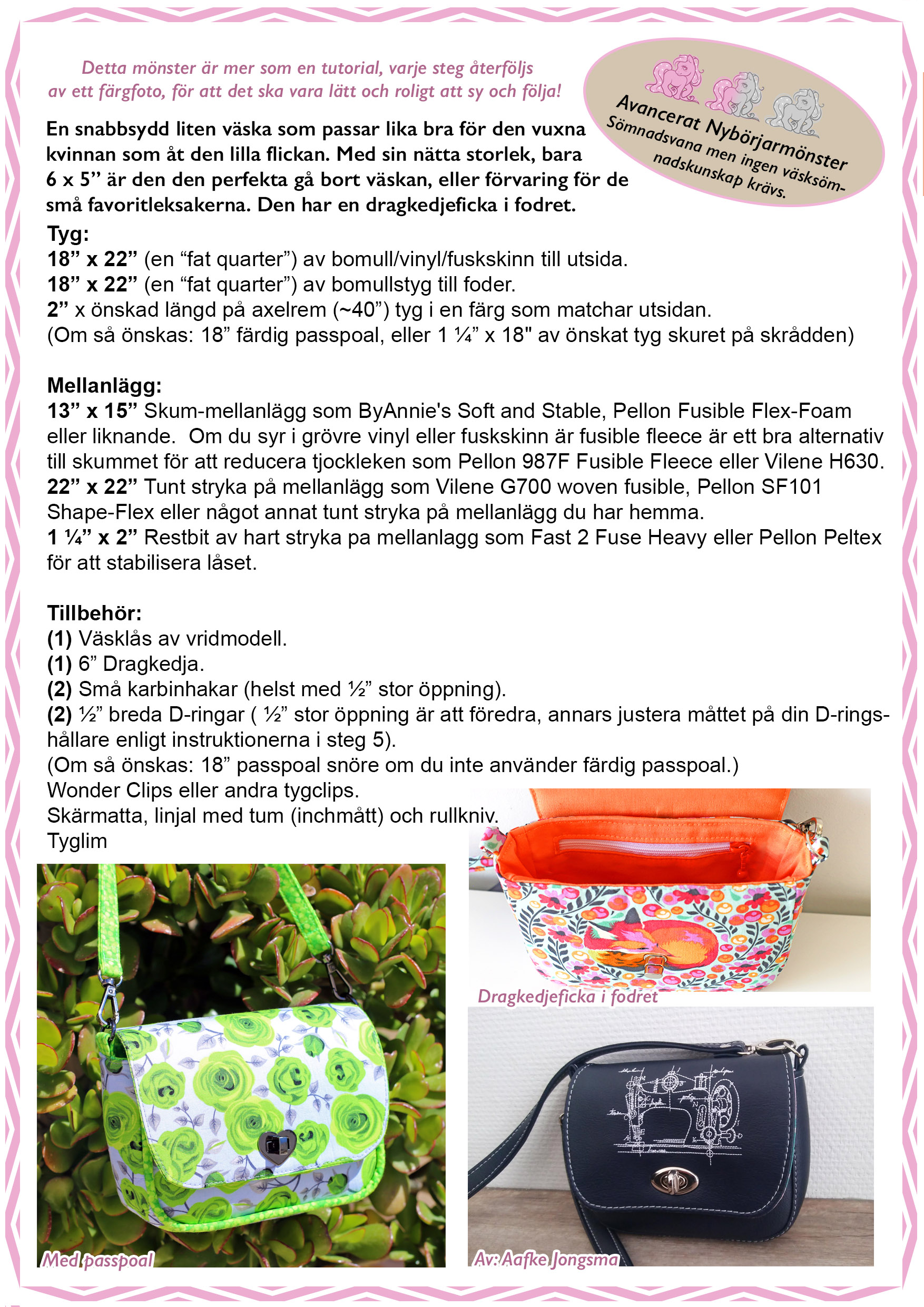 Milan Mini Bag - Pappersmönster - 2