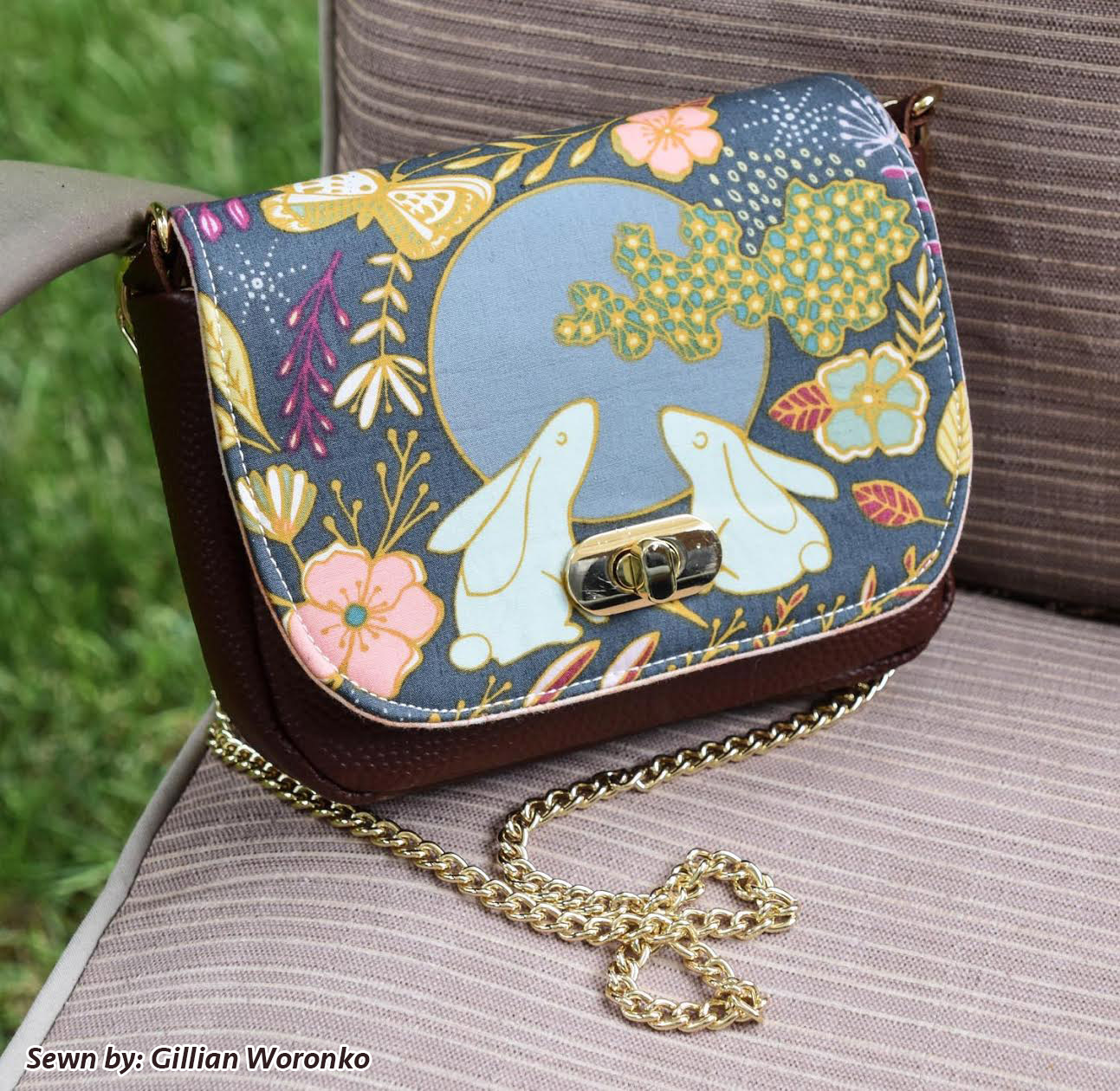 Milan Mini Bag - Pappersmönster - 3