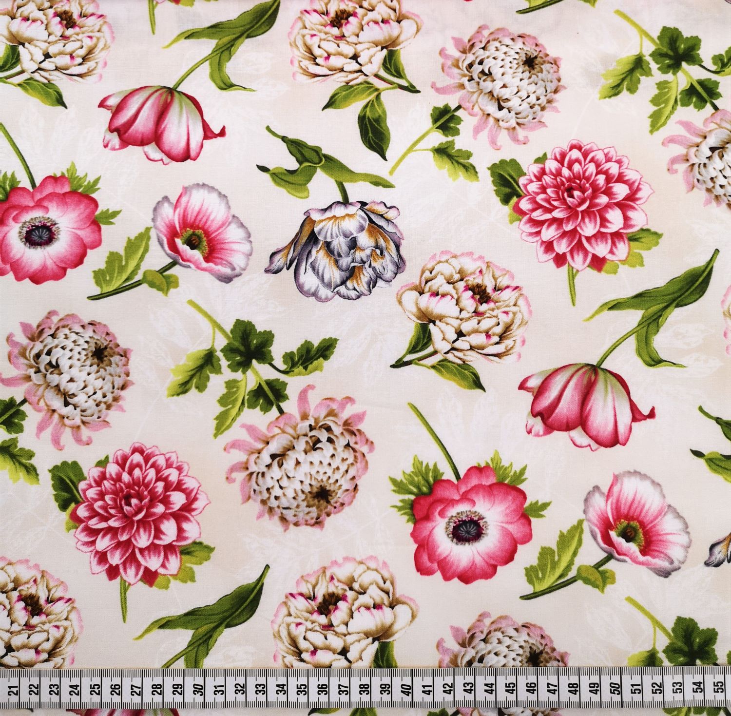 Tivoli Garden - Tossed Flowers - Ivory
