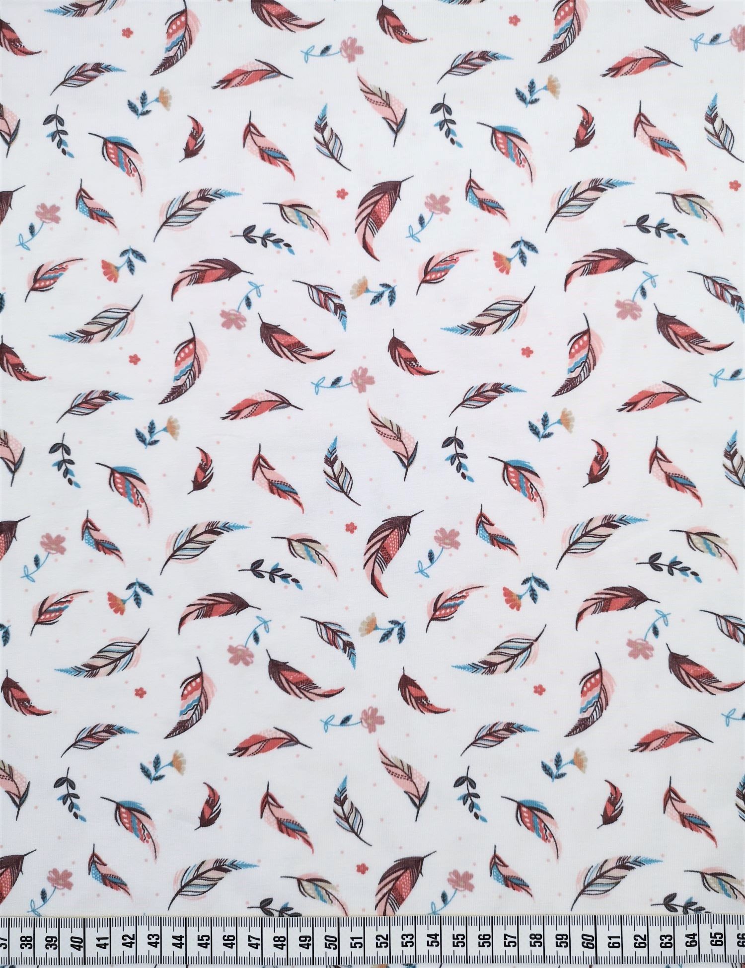 Feathers Mauve - Bomullsjersey