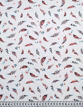 Feathers Mauve - Bomullsjersey