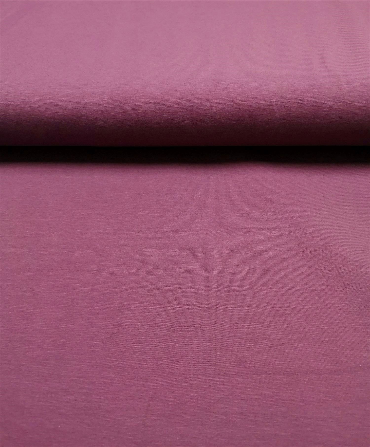 Bomullsjersey singleknit - Mauve