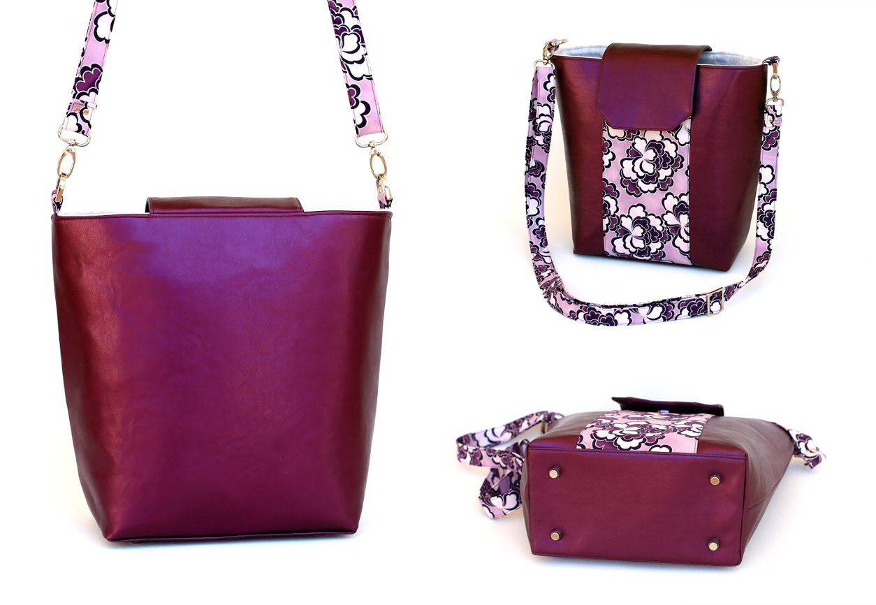 Calgary  Crossbody  Bag - Pappersmönster - 4