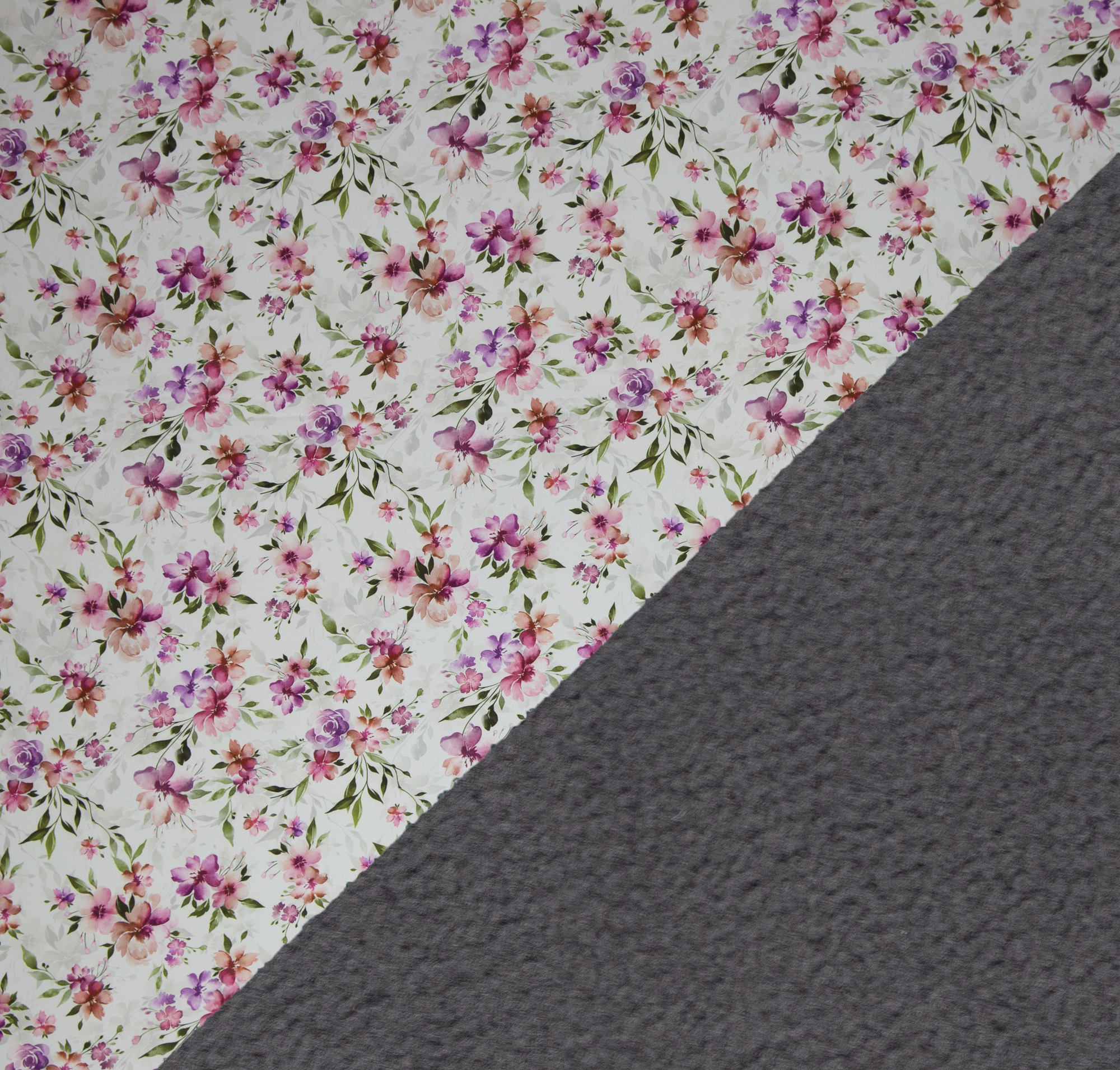 Nano Softshell - Rosa och lila blommor - 3