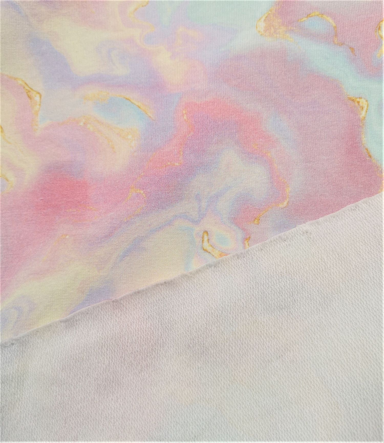 Marble Look - french terry - 2