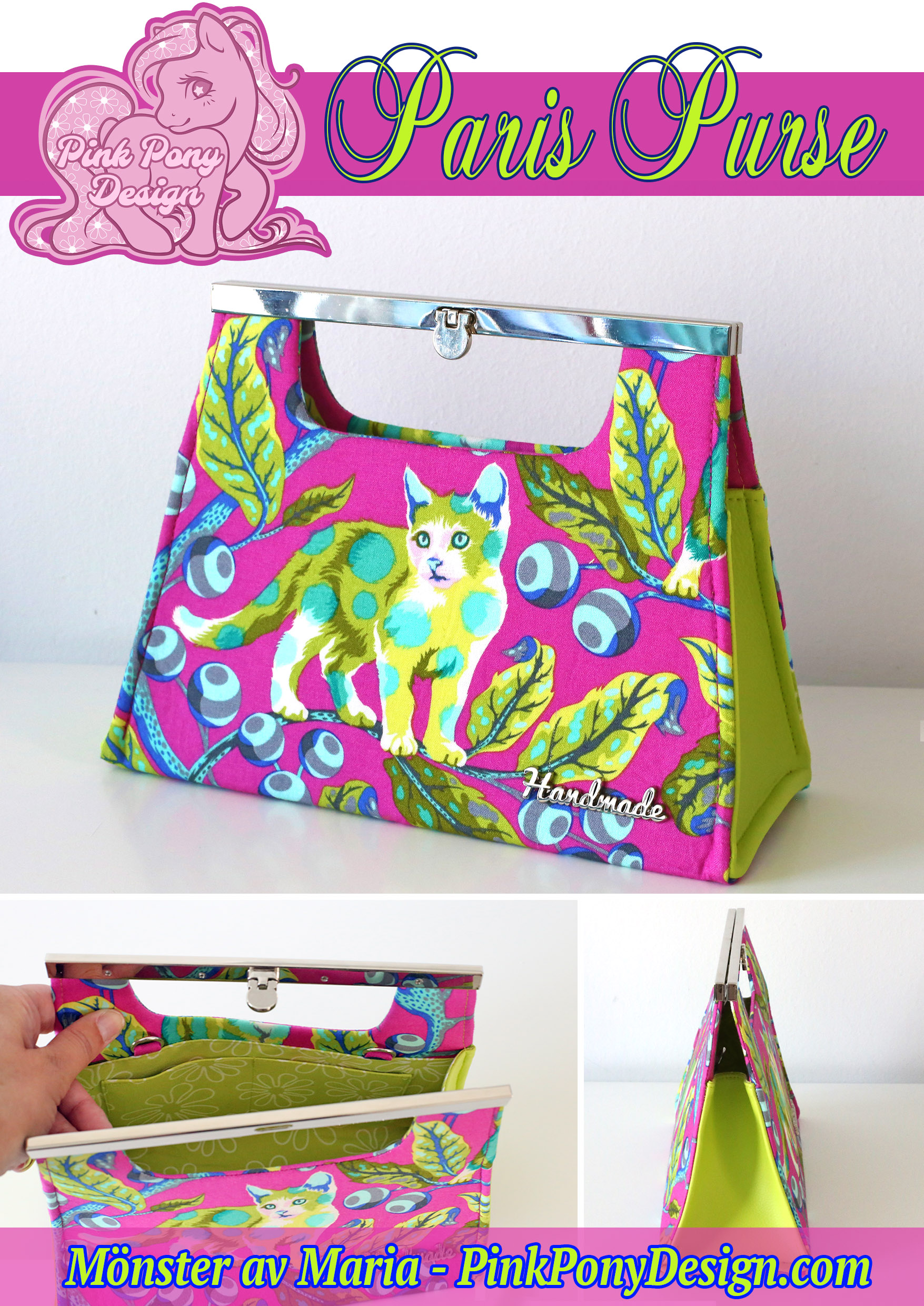 Paris Purse - Pappersmönster