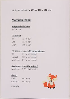 Mönster - Foxy Räv 