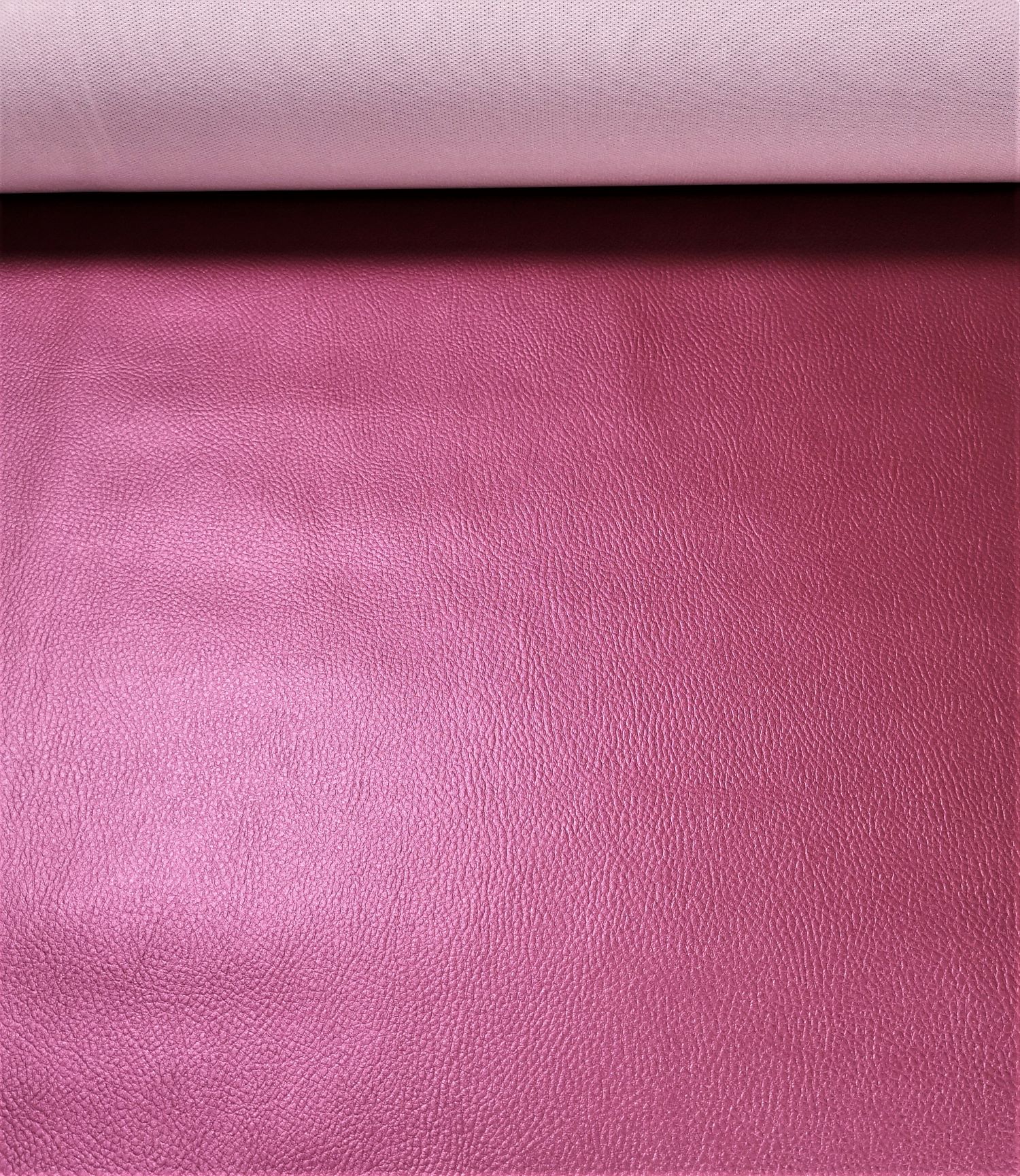 Vinyl/fuskskinn - vinröd  metallic - 2