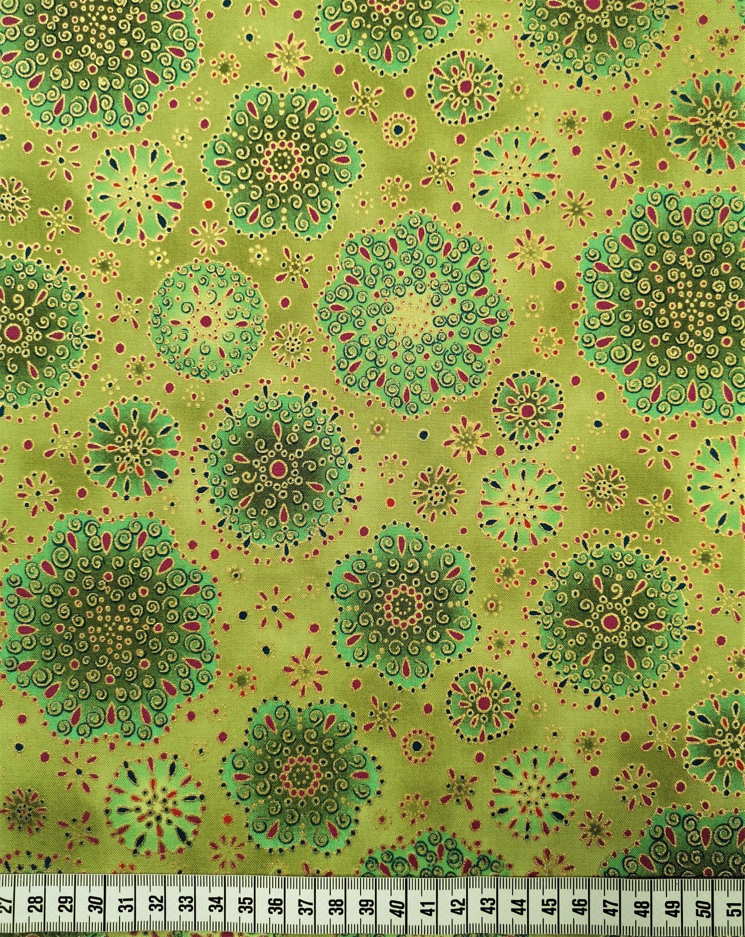 Jeweled Leaves  Axum - Peridot