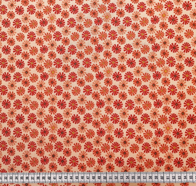 Orange blommor 