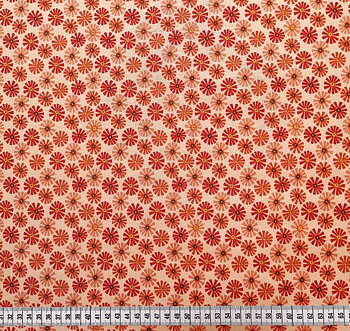 Orange blommor 