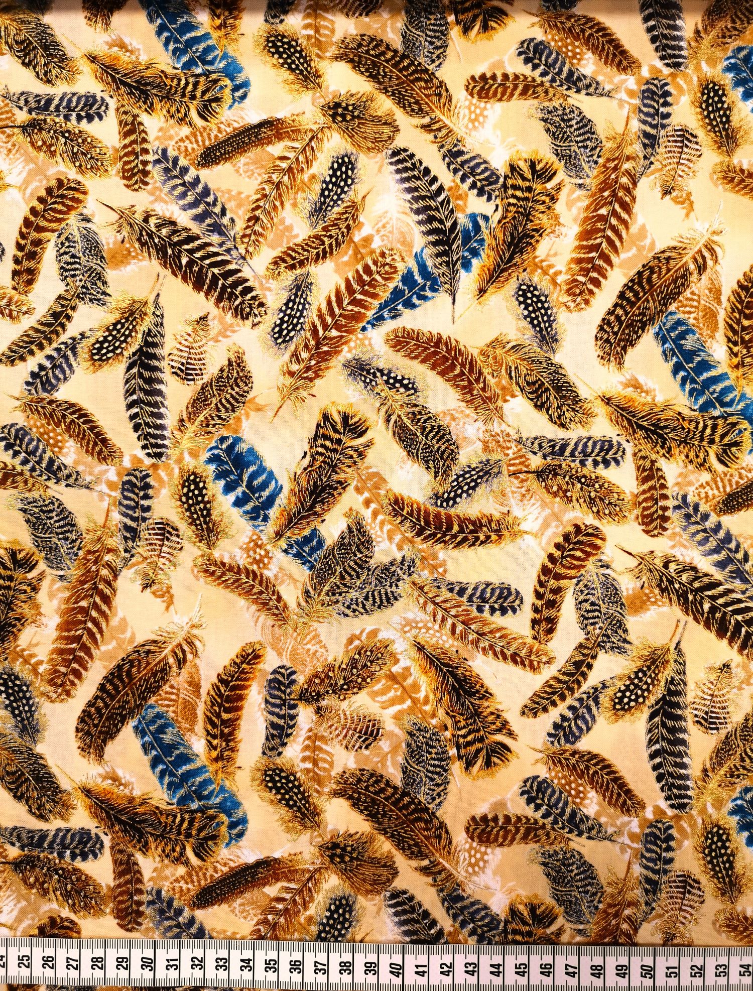 Autumn Feathers - Cream