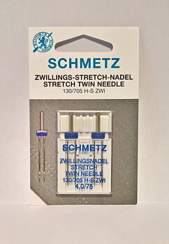 Symaskinsnålar Tvillingnålar Stretch - 2-pack