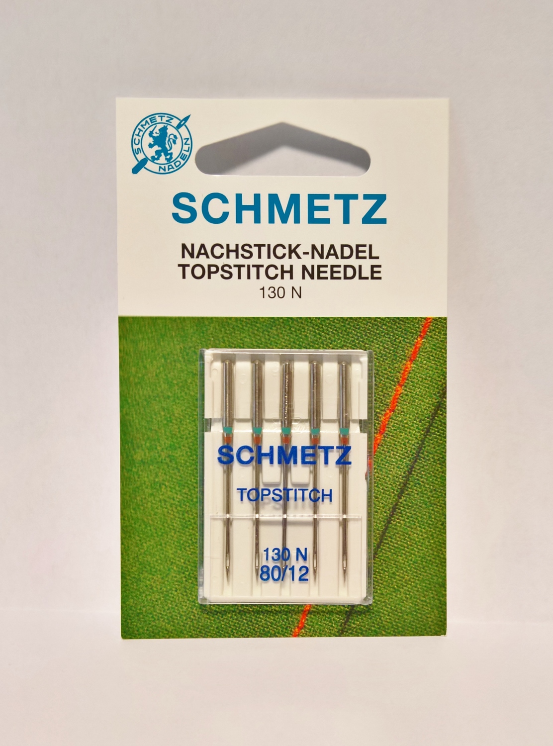 Symaskinsnål Topstich 80 - 5-pack